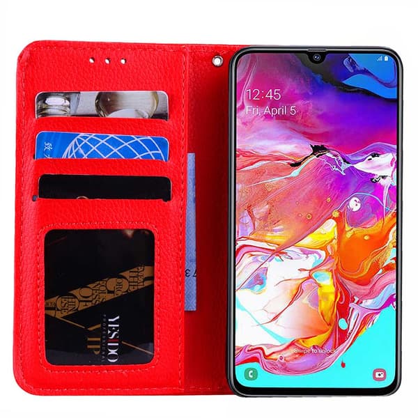 Samsung Galaxy A70 - Skyddande Plånboksfodral