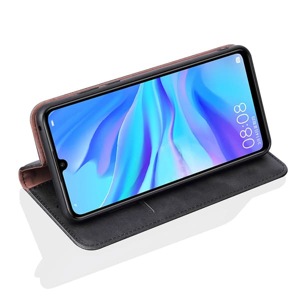 Huawei P30 Lite - Stilsäkert Plånboksfodral (LEMAN)