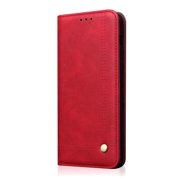 Effektfullt Plånboksfodral Leman - Huawei P30 Lite Röd