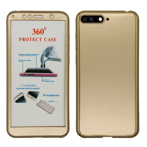 Huawei Y6 2018 - Stilsäkert Dubbelsidigt Skal Floveme