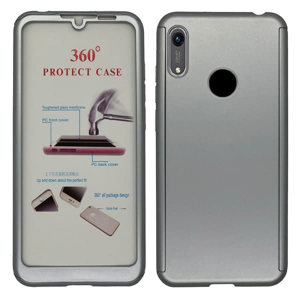 Huawei Y6 2019 - Skyddande Dubbelsidigt Skal FLOVEME