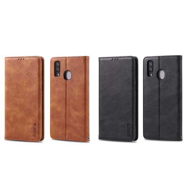 Kraftfullt AZNS Plånboksfodral - Samsung Galaxy A20E