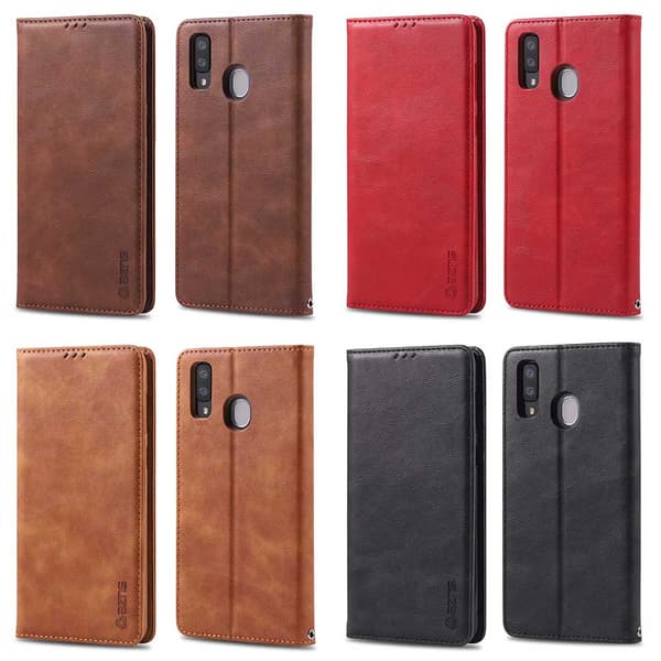 Kraftfullt AZNS Plånboksfodral - Samsung Galaxy A20E