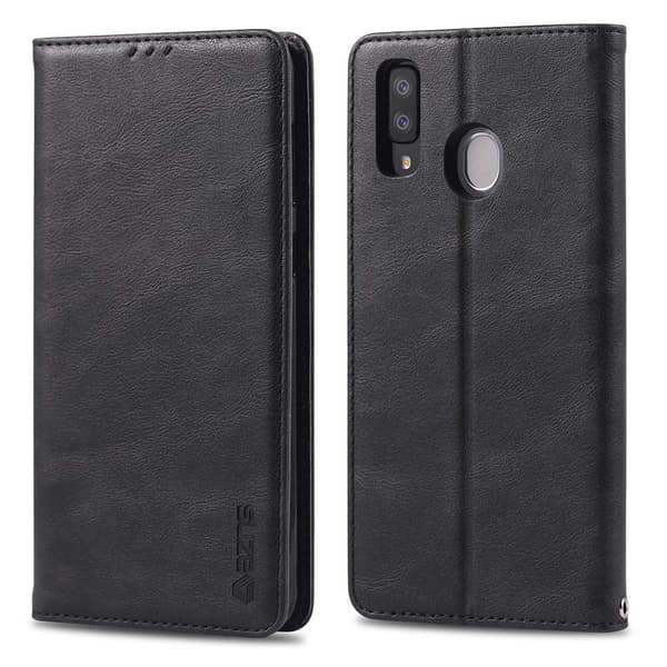 Stilrent Smart Plånboksfodral - Samsung Galaxy A20E Svart Svart