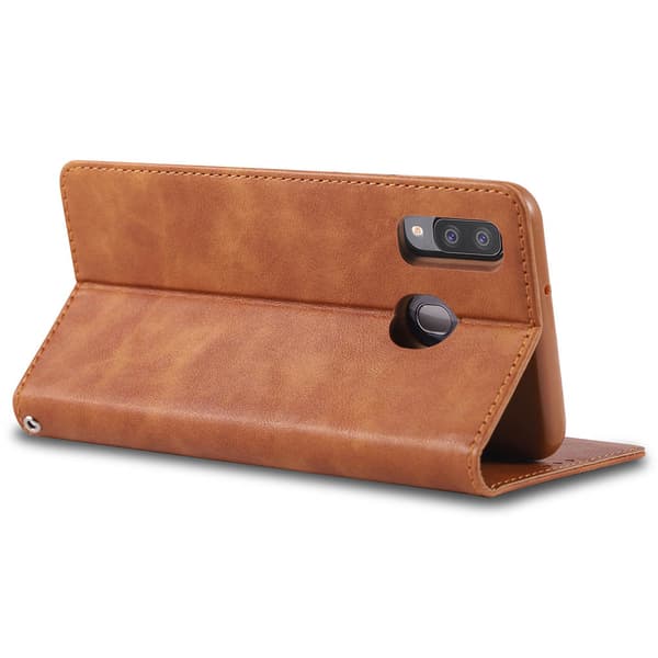 Samsung Galaxy A20E - Retro Skyddande Plånboksfodral