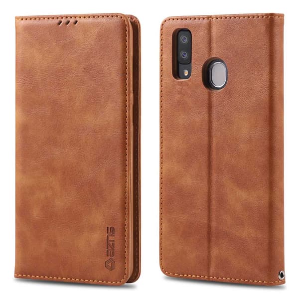 Samsung Galaxy A20E - Retro Skyddande Plånboksfodral