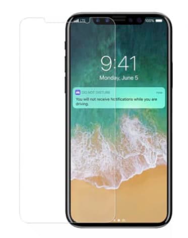 iCoverCase | iPhone XS Max | 2- Pack Skærmbeskyttelse | Hærdet glas