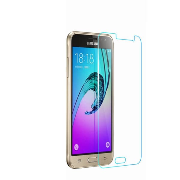 iCoverCase | Samsung Galaxy J1 2016 | 2- Pack Skærmbeskyttelse | Hærdet glas