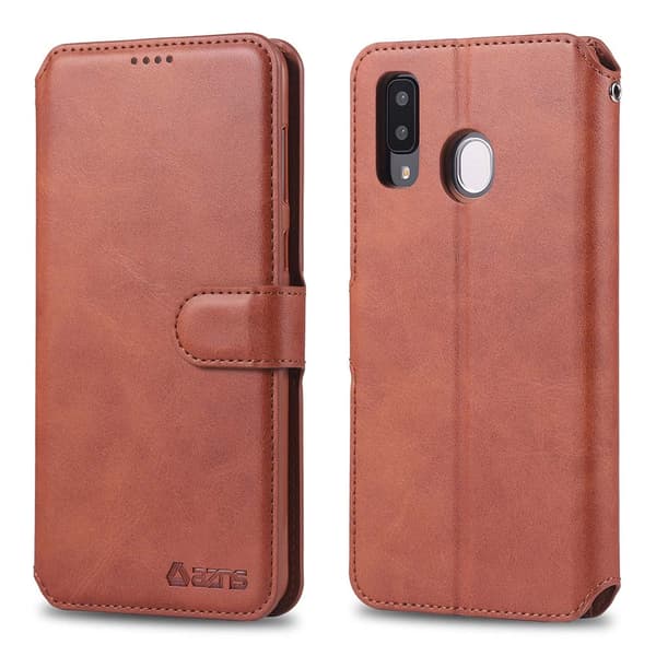 Samsung Galaxy A20E - Skyddande Plånboksfodral