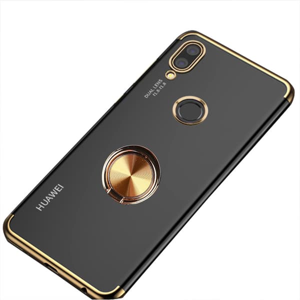 Elegant Floveme Skal med Ringhållare - Huawei P Smart 2019