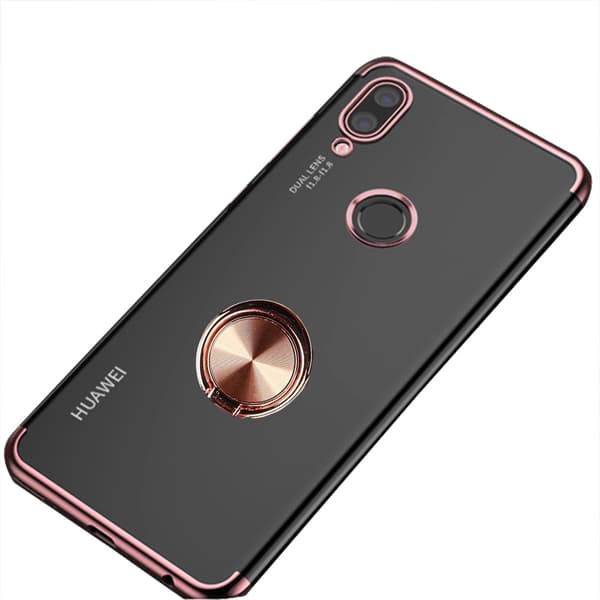 Elegant Floveme Skal med Ringhållare - Huawei P Smart 2019
