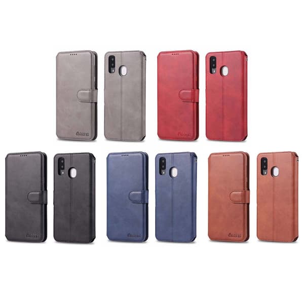 Praktiskt Plånboksfodral AZNS - Samsung Galaxy A20E