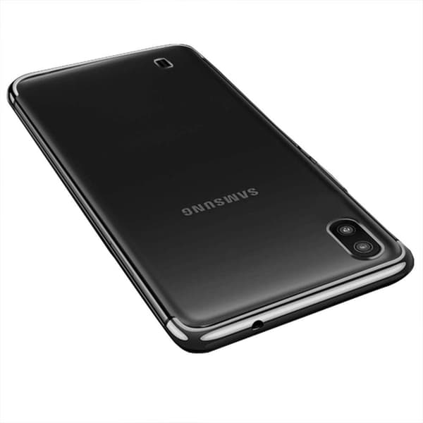 Skyddande Silikonskal Floveme - Samsung Galaxy A10 Silver