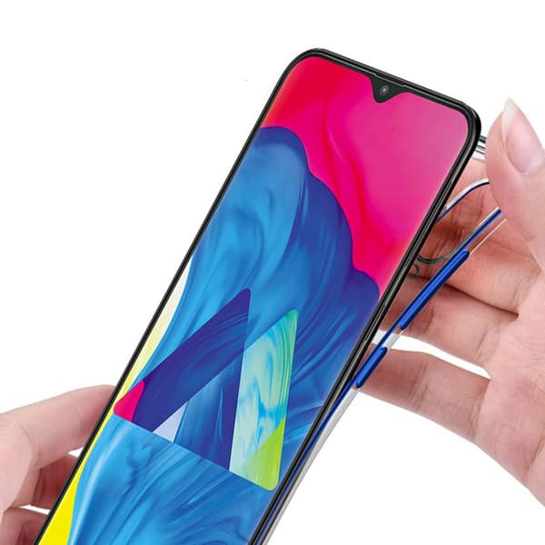 Samsung Galaxy A20E - Praktiskt Silikonskal med Ringh�llare