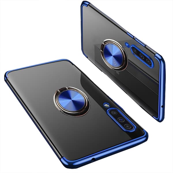 Elegant Silikonskal med Ringhållare Floveme - Samsung Galaxy A70