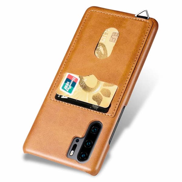 Huawei P30 Pro - LEMAN Skal med Korthållare