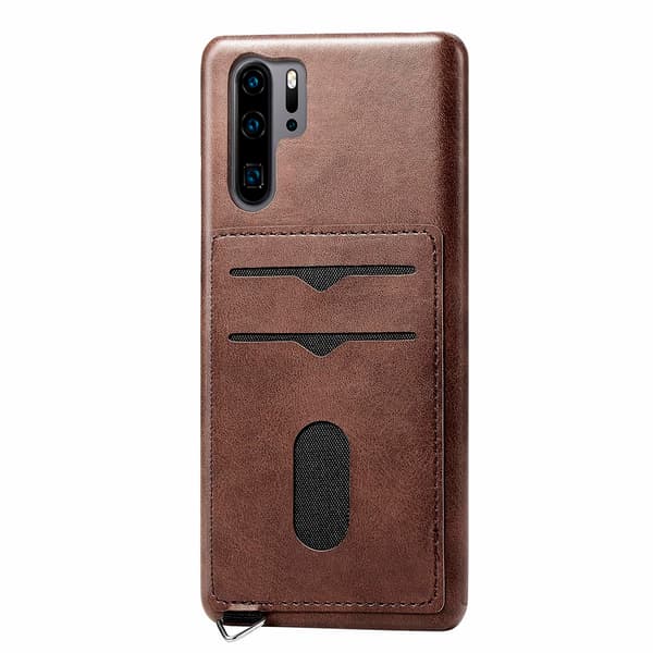 Huawei P30 Pro - LEMAN Skal med Korthållare