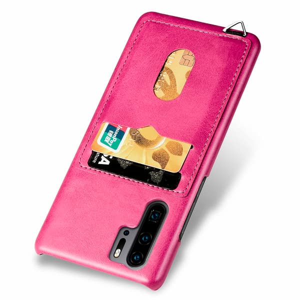 Huawei P30 Pro - LEMAN Skal med Korthållare