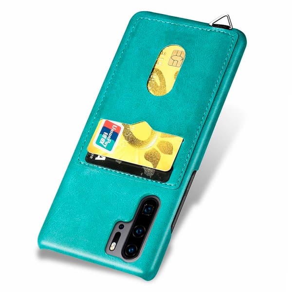Huawei P30 Pro - LEMAN Skal med Korthållare