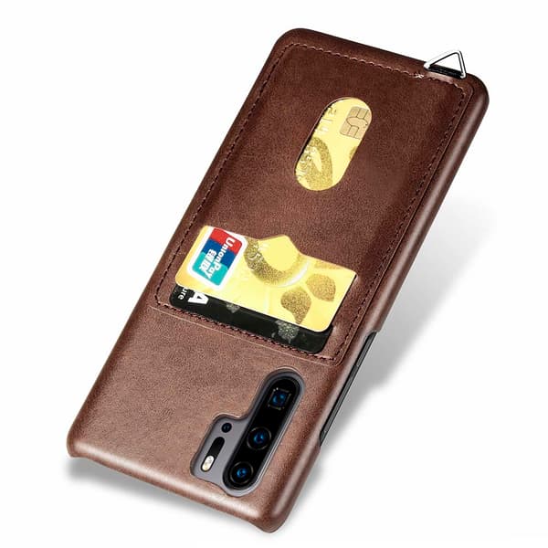 Huawei P30 Pro - LEMAN Skal med Korthållare