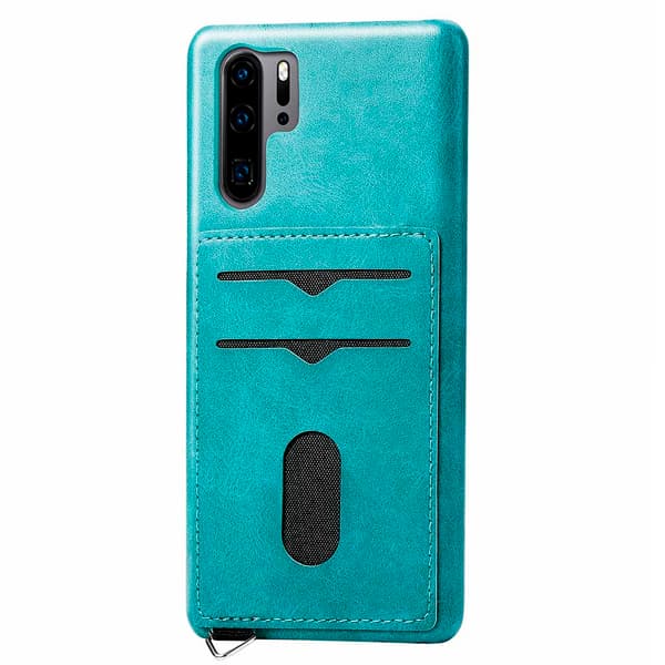 Huawei P30 Pro - LEMAN Skal med Korthållare