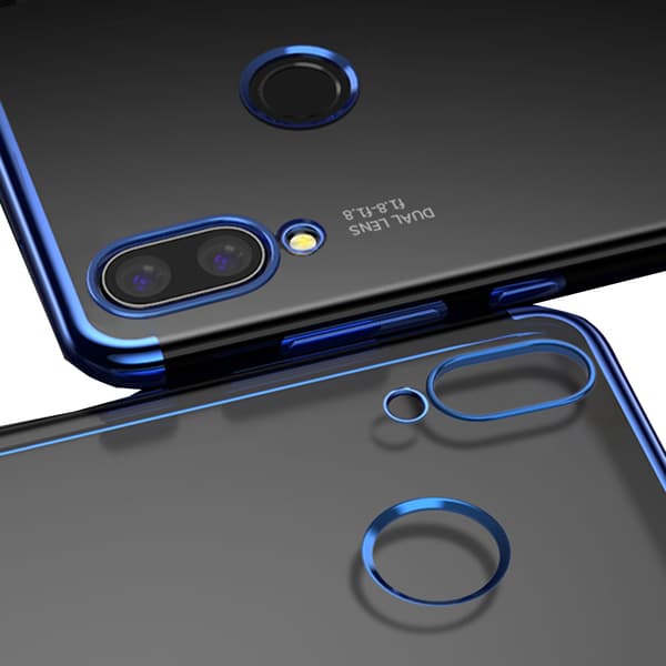 Stötdämpande Floveme Silikonskal - Huawei P Smart 2019