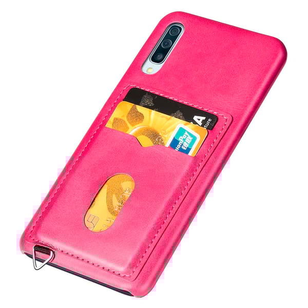 Stilrent Skal med Kortfack - Samsung Galaxy A50