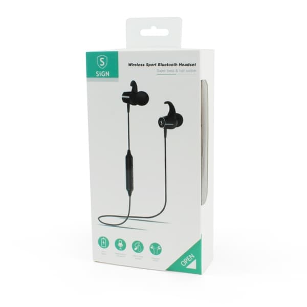 SiGN Trådlöst Bluetooth Headset - Fukt/Vattentåliga