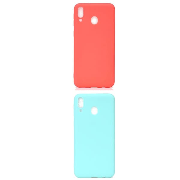 Genomtänkt Silikonskal Mattbehandlat - Samsung Galaxy A40