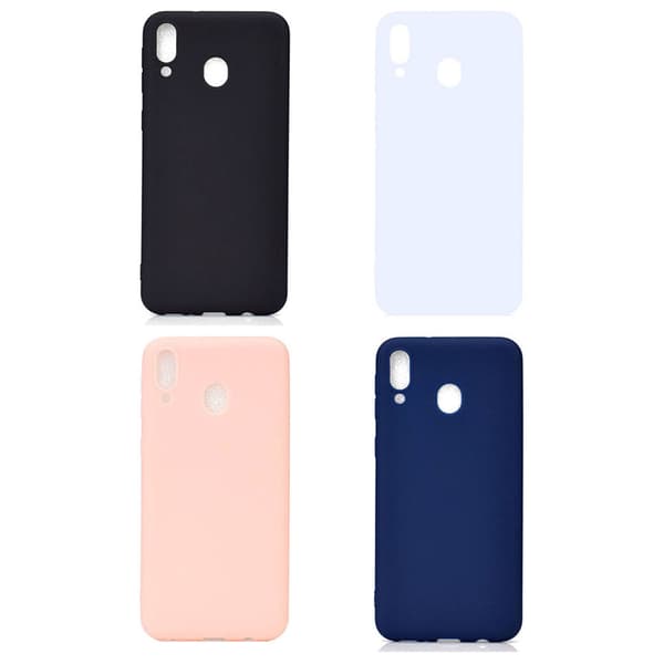 Genomtänkt Silikonskal Mattbehandlat - Samsung Galaxy A40