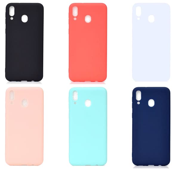 Genomtänkt Silikonskal Mattbehandlat - Samsung Galaxy A40