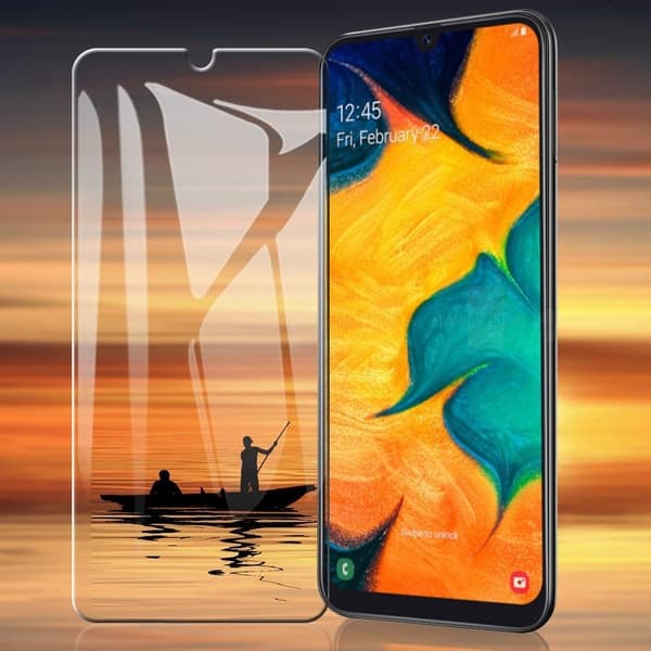 2 Pack Samsung Galaxy A50 tempered glass Transparent