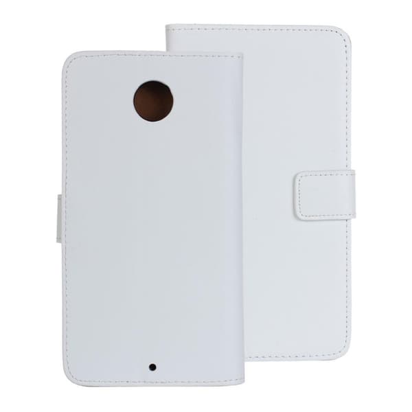 Plånboksfodral Äkta Skinn Google Nexus 6
