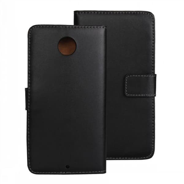 Plånboksfodral Äkta Skinn Google Nexus 6