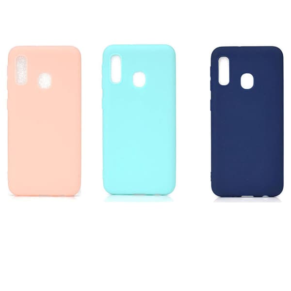 Slittåligt Mattbehandlat Silikonskal - Samsung Galaxy A20E