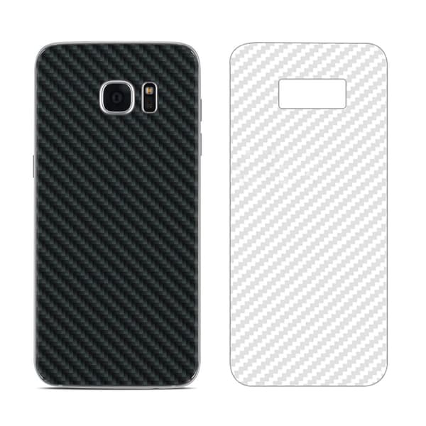 Samsung Galaxy S7 Edge Hiilikuitu ihon suojaava muovinen selkä
