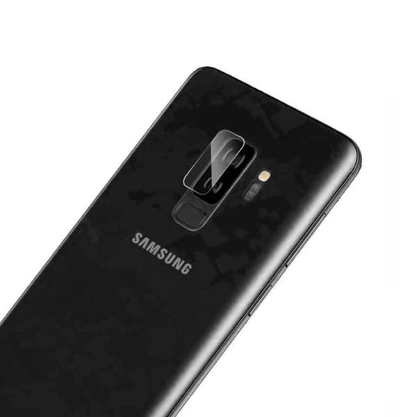 2-pack Galaxy S9 Plus Skydd för Kamera Linsskydd Kameralins