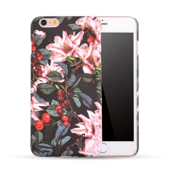 iPhone X Mobilskal Cherry Blossom Blommigt Bär