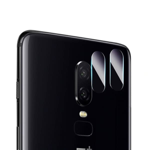 2-Pack OnePlus 6 Skydd för Kamera Linsskydd Kameralins