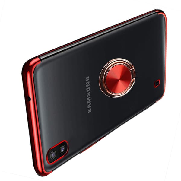 Silikonskal med Ringhållare - Samsung Galaxy A10