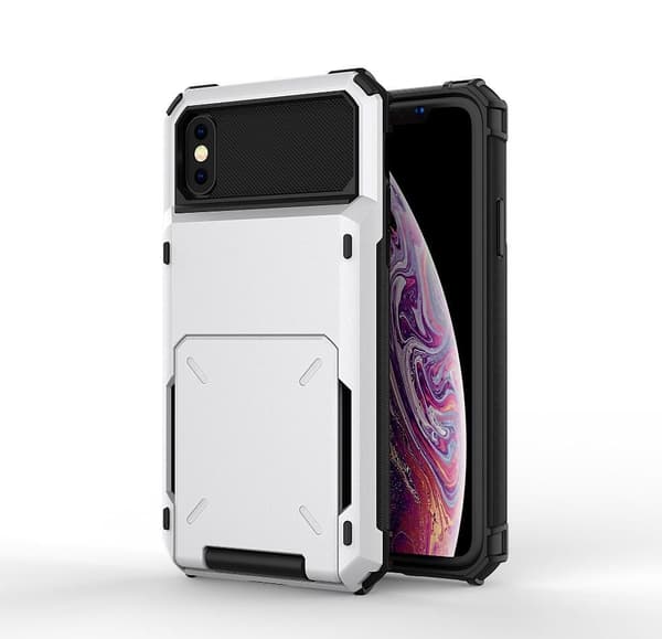 Shockproof Rugged Case Cover till Iphone 7/8 Vit