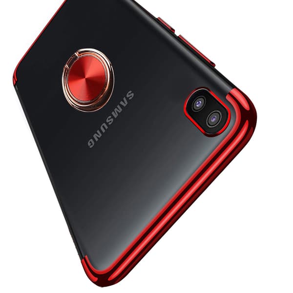 Samsung Galaxy A10 - Robust Skyddsskal med Ringhållare