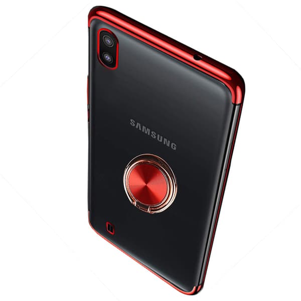 Samsung Galaxy A10 - Robust Skyddsskal med Ringhållare
