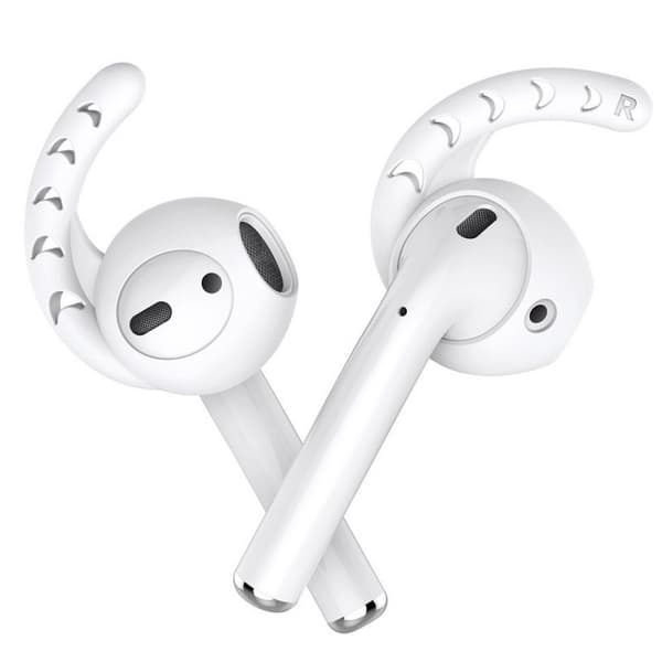 Flex Silikon skydd till AirPods 6-pack : Färg - Vit