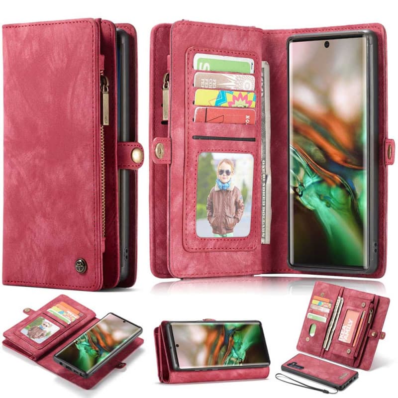 Multiplånbok CaseMe 11-kort Samsung Galaxy Note 10 Plus (SM-N975F)