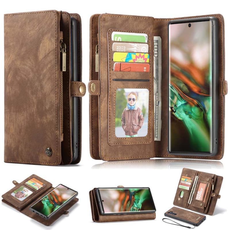 Multiplånbok CaseMe 11-kort Samsung Galaxy Note 10 Plus (SM-N975F)