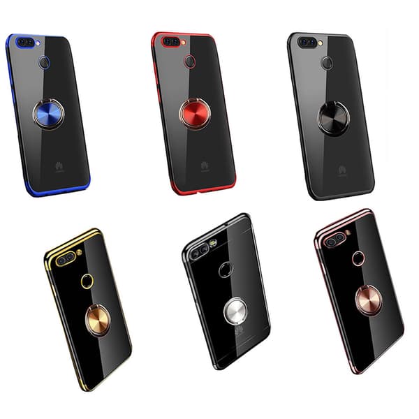 Huawei P Smart 2018 - Elegant Skal Ringhållare Floveme