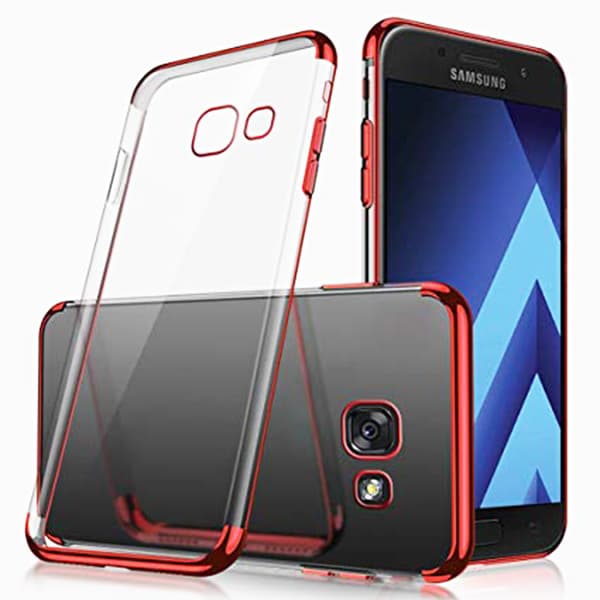 Exklusivt Skyddsskal Silikon (Floveme) - Samsung Galaxy A5 2017 Röd