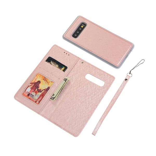 Stilsäkert Effektfullt Plånboksfodral - Samsung Galaxy S10