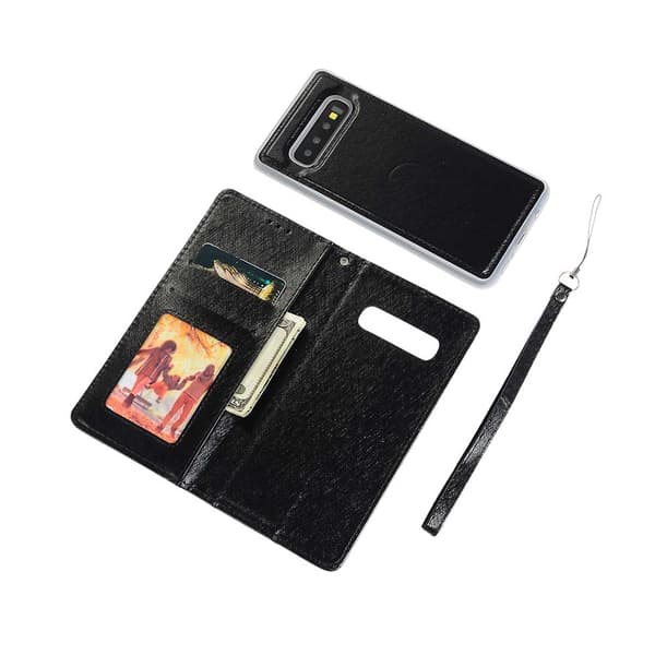 Stilsäkert Effektfullt Plånboksfodral - Samsung Galaxy S10